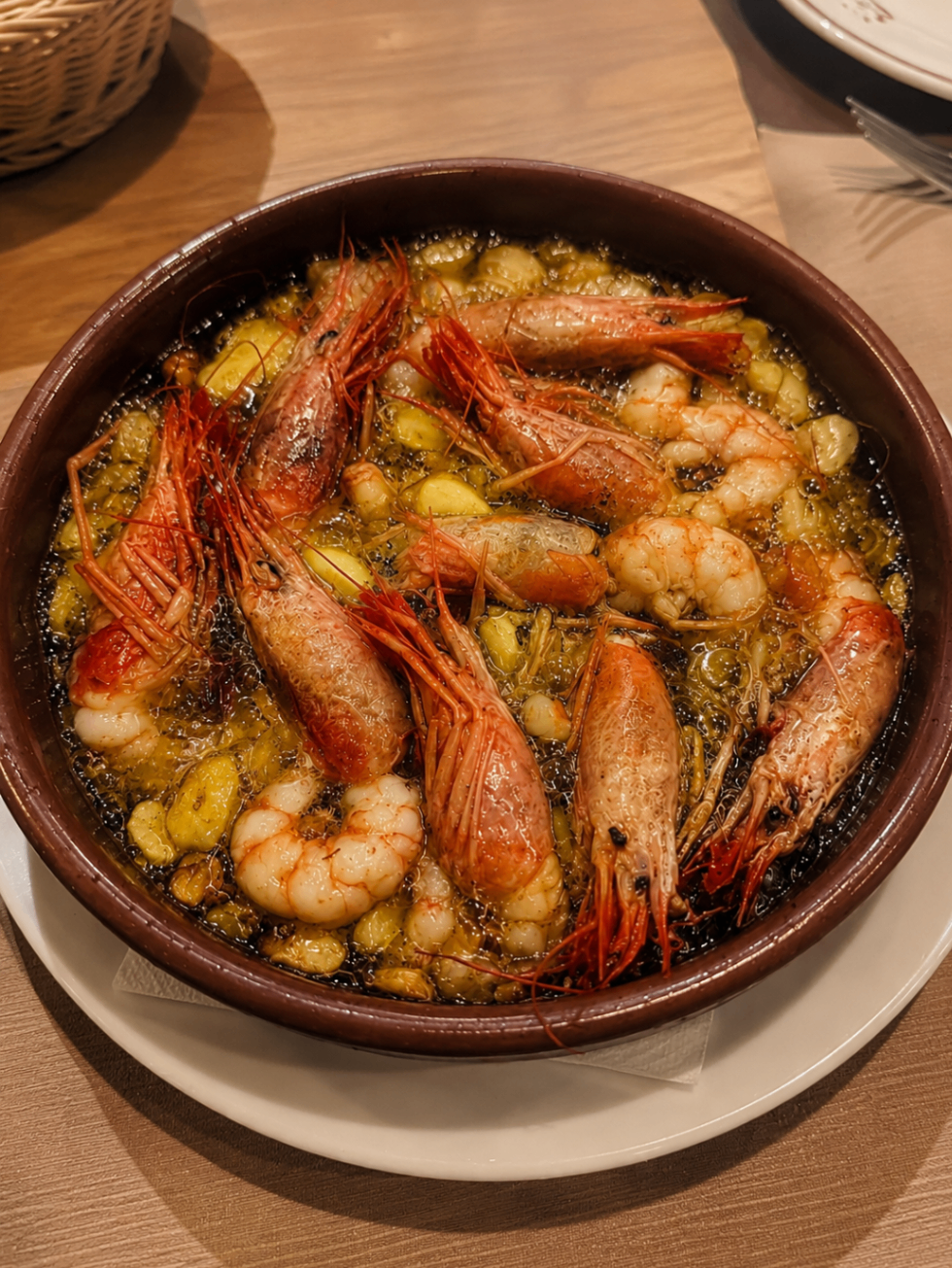 Gambas al ajillo
